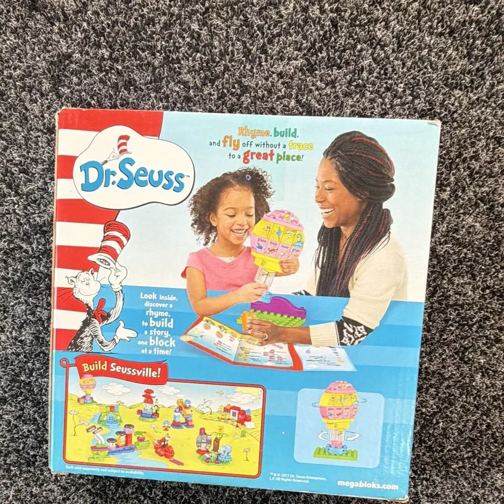 MEGA Bloks Dr. Seuss Oh, the Places You'll Go 20pc Set 31370 Rhyme